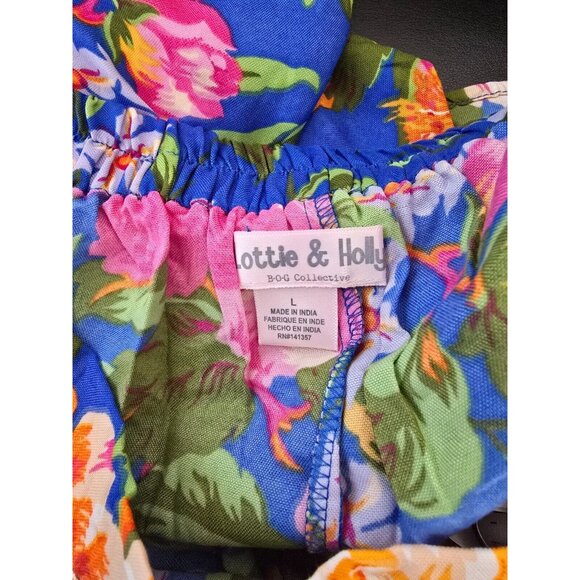 Lottie & Holly B-O-G Collective Floral Crop Top & Skort Set Size Large NWOT - Picture 5 of 9